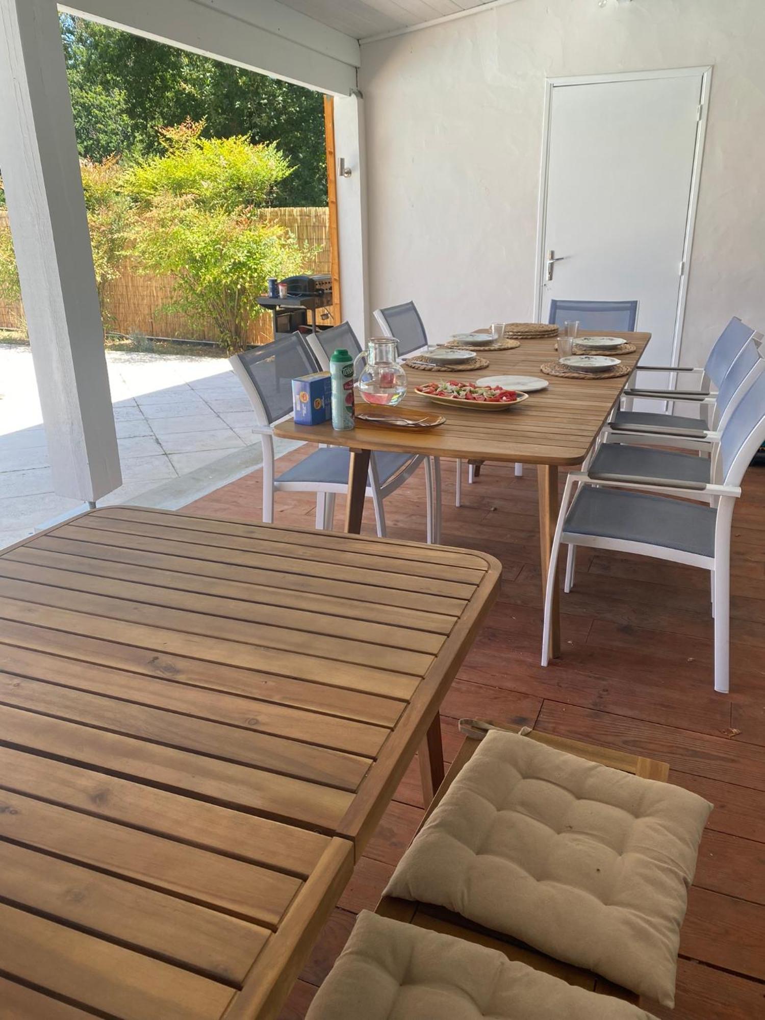 Maison Dharma A 5Km De La Plage Avec Sauna Mimizan-Plage Eksteriør bilde